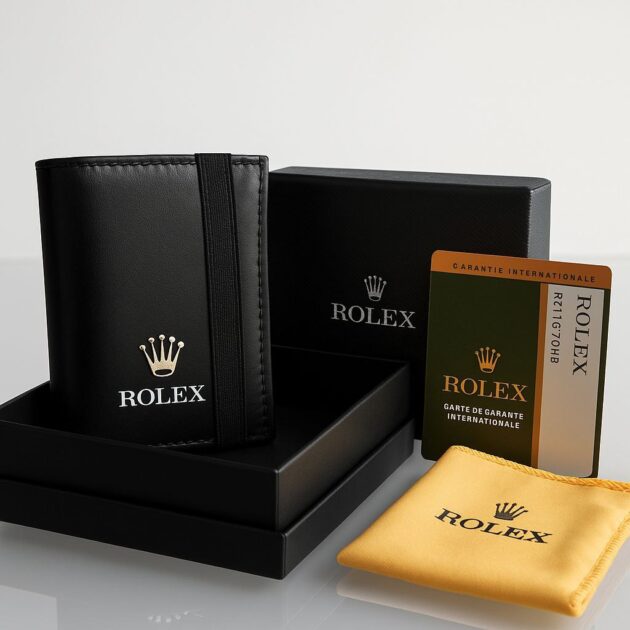 Porte Feuille RLX "noir classic"