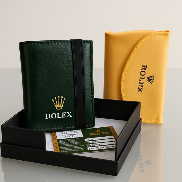 Porte Feuille RLX "VERT CLASSIC "