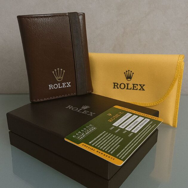 Porte Feuille RLX "Marron"