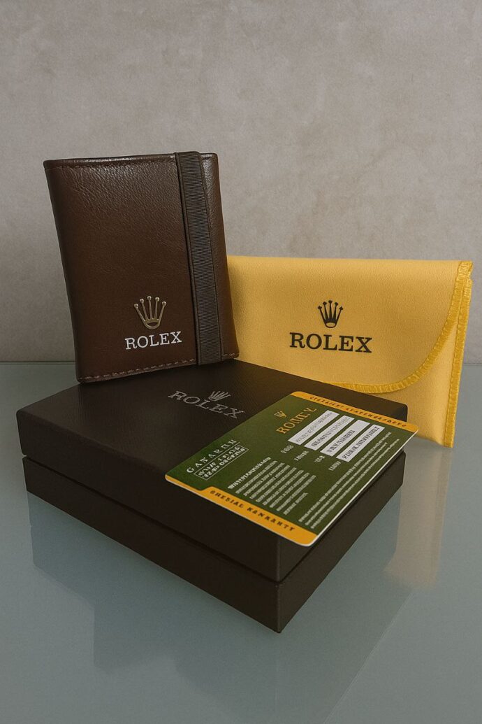 Porte Feuille RLX "Marron"