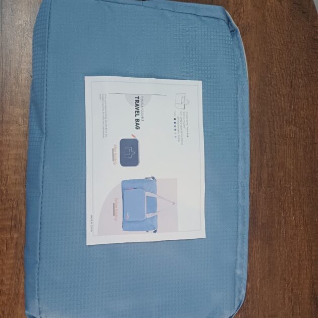 TRAVEL BAG BLEU CIEL